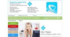 Desktop Screenshot of kingstonhealthhull.nhs.uk